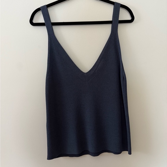 Zara Deep Blue Tank Top - Picture 1 of 3